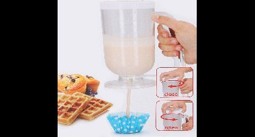 alpina Beslagdispenser - Voor Nauwkeurige Beslag Dosering - 900ML - 10 x 20 CM