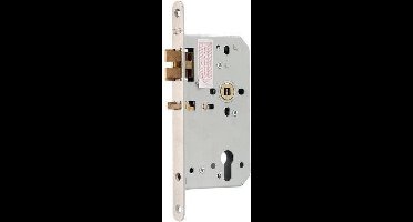 Nemef centraal insteek deurslot 60 mm dr.r.2 649/96  Ls centraalslot