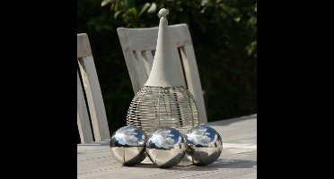 Heksenbol inox (10 cm)