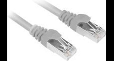 CAT6 sFTP kabel 1 meter Grijs