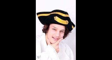 Driesteek luxe zwart Maat 61