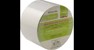 Vaessen Creative Dubbelzijdig Tape - 65mm x 15m
