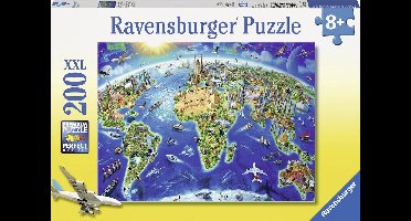 Ravensburger puzzel De wereld in symbolen - legpuzzel - 200 stukjes