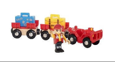 BRIO Vliegveld bagage kar - 33893