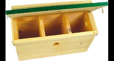 Mussen nestkast (groen dak)