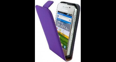 Mobiparts Premium Flip Case Samsung Galaxy Ace Purple