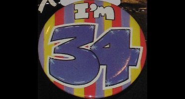 button I'm 34