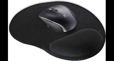 Ergonomische muismat ( mousepad ) met polssteun zwart