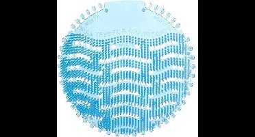 Urinoir matten Urinal Screen Wave 1.0 - Ocean Mist 10 stuks