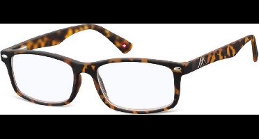Montana Leesbril Blauwlichtfilter Bruin Sterkte +2,50 (blfbox83a)
