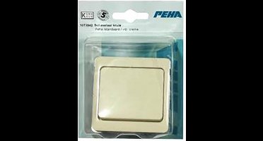 PEHA enkele wipschakelaar kruis inbouw | CREME