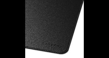 Satechi Eco lederen bureau mat - Zwart