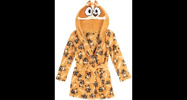 Bluey Badjas Kinderen – Bingo Ochtendjas met Capuchon Jongens & Meisjes – Fleece