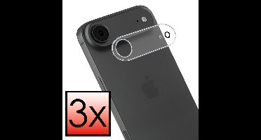 Camera Lens Protector - 3 Stuks - Geschikt voor Apple iPhone Air - Camera Screenprotector - Beschermglas - Gehard Glas - Tempered Glass - Screen Protector