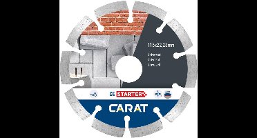 Carat Diamantzaag Universeel Ø115X22,23Mm, Ce Starter