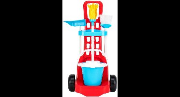 Tachan Grote Schoonmaakwagen Rood