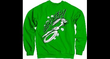 Looney Tunes BEEP BEEP Sweatshirt Green-M