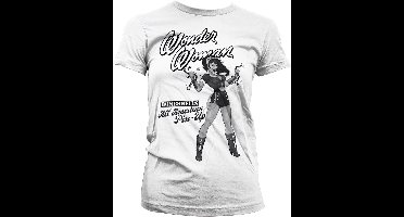 DC Comics Wonder Woman Dames Tshirt -M- All American Pin-Up Wit