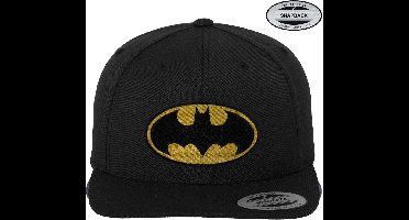 Batman Logo Premium Snapback Cap Black