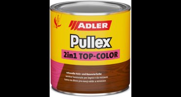 Adler Pullex grondlak en aflak in 1 Top Color Dekkende houtbeits Mat ral 9001 1 750ml