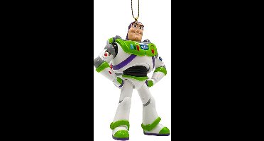 Kurt S. Adler kunststof kerstbal - disney pixar buzz lightyear 10cm multi 1 stuks