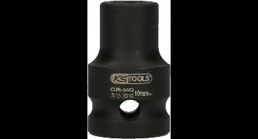 KS Tools 515.1010 Slagdop 1/2" Zeskant 10mm Chroom-Molybdeen