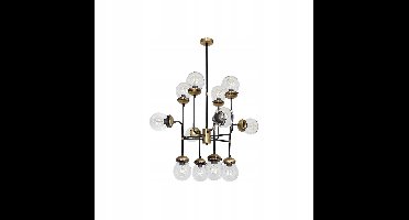 Luminex Hydro Hanglamp 6795 Goud/Zwart - 12 lichtpunten