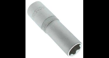 Dop - Ironside - 1/2"- 21mm - Verlengd - 75mm - 6 Kant - Dopsleutel