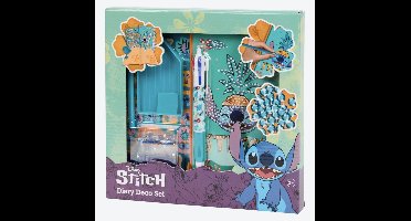 Stitch Dagboek Knutsel Pakket - 4 Soorten - Lilo & Stitch - Tekenen & Knutselen - Creatief Pakket - Cadeau voor Stitch-fans - Jongens & Meisjes - Knutselpakket - Inclusief Notitieboek, Pen & Accessoires - Willekeurige Variant - Super Diary Deco Set