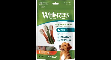 6x Whimzees Tandenborstel L 6 stuks