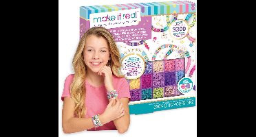 Make it Real - Heishi Craze Kralenset met Opbergkoffer - Maak gepersonaliseerde Heishi armbanden