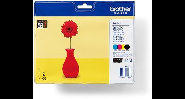 Brother LC-121 - Inktcartridge / Zwart / Geel / Magenta / Cyaan