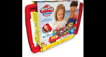 Play-Doh Kitchen Creations Grote Grill Speelset - 40-delig - 10 potjes met accessoires - 454 gram