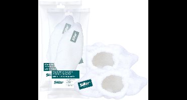 Sillar, set 2 microvezeldoeken voor stoomreiniger, geschikt voor Karcher Easyfix SC1, SC2, SC3, SC4, SC5, pads, stoomreiniger pads doeken, wasbaar