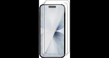 Screenprotector geschikt voor iPhone 17 - 2x Glas Screen Protector