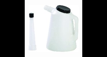 Maatkan/oliekan met flexibele tuit en verdeling - Maat: 3000ml