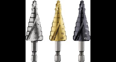 Bosch trappenboor HSS-TiN 4-20 x 70,5 mm - 2608587433