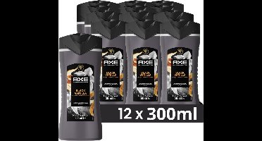 Axe Fine Fragrances Shower Gel Black Vanilla 300ml 12x