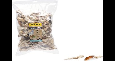 Beeztees Konijnenoren met Haar - Kauwsnacks - Hondensnacks - Hond - Voordeelverpakking - 1000 gram