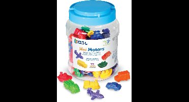 Learning Resources - Voertuigen sorteerset - Educatief spel - 72 onderdelen - Vanaf 1 jaar -