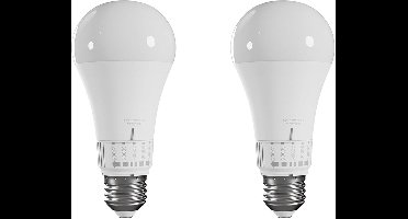 Spectrum LED Lamp A60 E27 - 13W - 230V - 1500 Lumen - 2700-6500K (instelbaar) - Ø65mm - Voor Plafondlamp, Tafellamp of Vloerlamp - 2 stuks