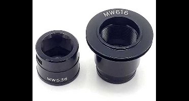 Vision Team 30 Mw637 Achternaaf Eindkappen Zilver