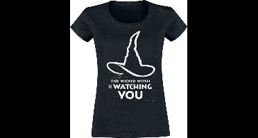 Wicked The Witch Is Watching You Dames T-shirt - zwart - XL