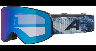 Alpina Fernie Q-Lite Junior Skibril 2025 | Zwart-Blauw | Categorie 2