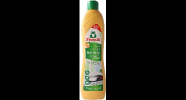 Keramische kookplaat in oranje ontvettingscrème 450 ml|Ceramic hob in orange degreasing cream 450 ml|Table de cuisson vitrocéramique en crème dégraissante orange 450 ml