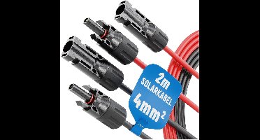 Absina 910001 Verlengkabel 4 mm² Kabellengte 2 m