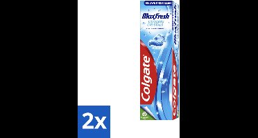 Colgate Tandpasta Max Fresh Cooling Crystals 75 ml - Voordeelverpakking - 2 stuks