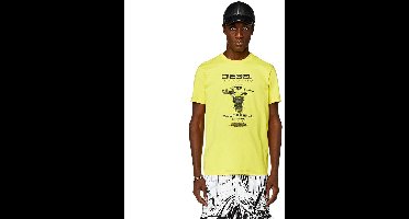 Diesel Diegor K69 T-shirt Met Korte Mouwen Geel S Man