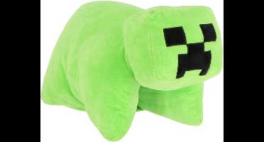 Minecraft 2-in-1 Kussen - Knuffel - Polyester - 45 x 40 cm - Speelvriend - Kinderen