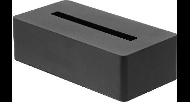 Zwarte handdoekdoos-badkamer beschikbaar-papieren handdoekdoos